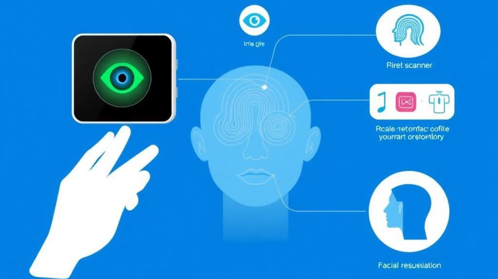 biometricheskie zamki skanery otpechatkov setchatki i lica 2