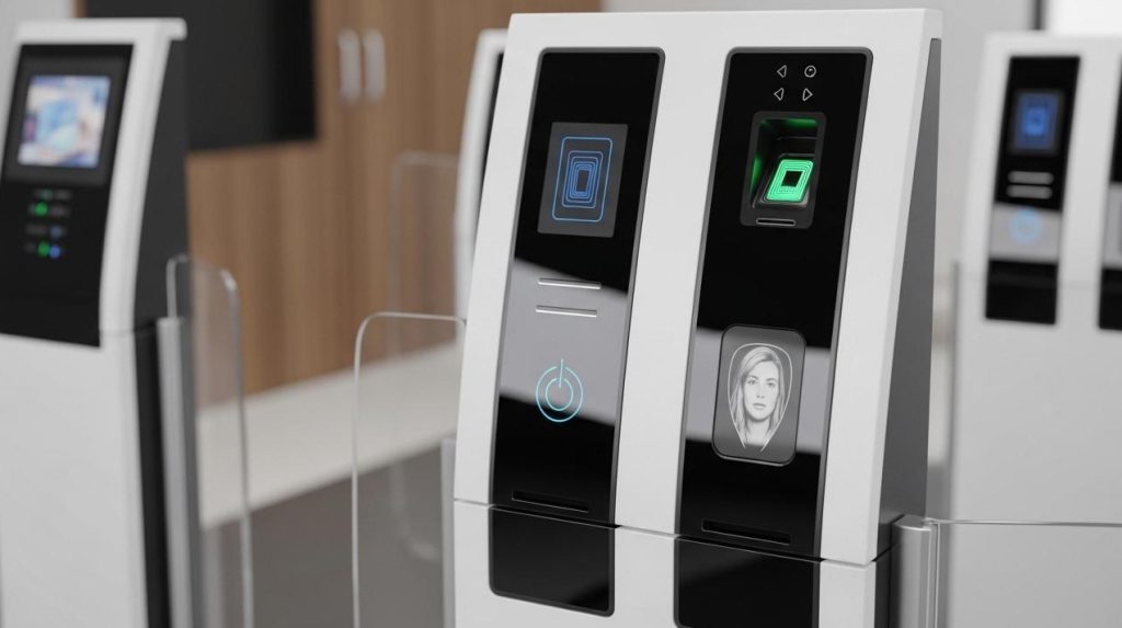 biometricheskie zamki skanery otpechatkov setchatki i lica 3