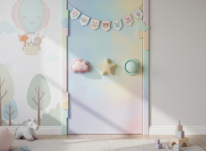 Как подобрать дверную фурнитуру для детской комнаты: безопасность и стиль